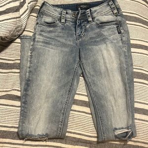 Silver Suki Mid Skinny